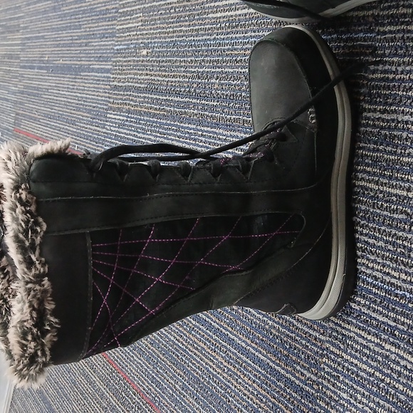 Women's KOPPEN Gray SUEDE Brisen PRIMALOFT Hydro Protect WINTER Eskimo BOOTS 6.5 - Picture 6 of 10